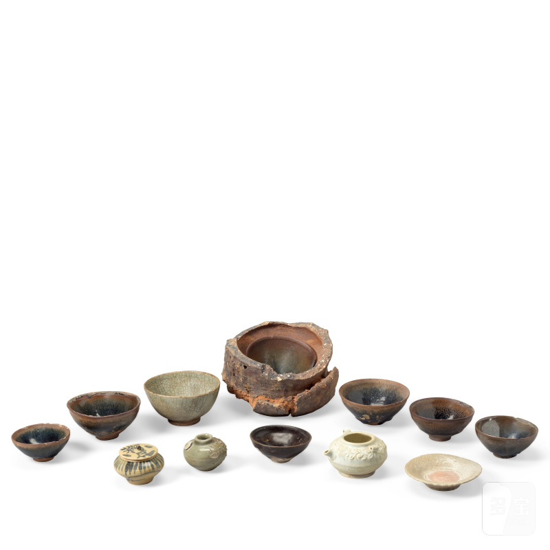 宋及元至明 陶盌及器皿一組 | A GROUP OF MISCELLANEOUS CERAMIC BOWLS AND VESSELS